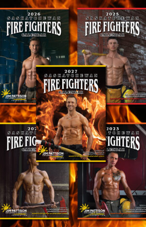5-Pack Saskatchewan Fire Fighters Calendar 2023-2027